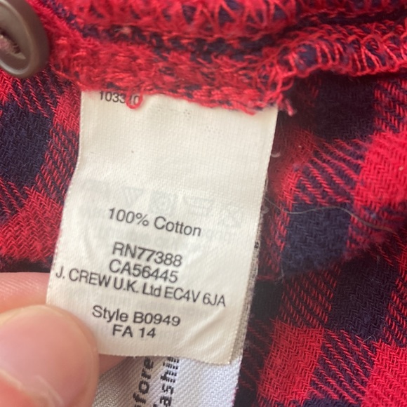 Madewell Flannel Button Down Shirt - Picture 4 of 8